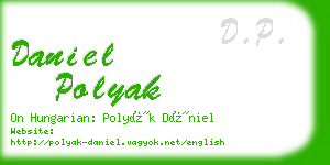 daniel polyak business card